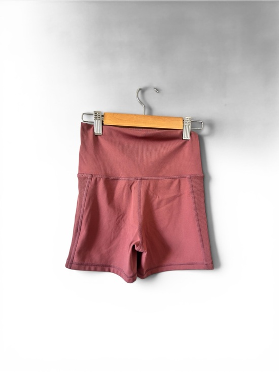 aerie Pants - aerie High-Rise Bike Shorts in Dusty Rose